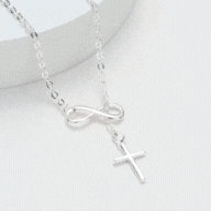 Infinite Faith Pendant – Handcrafted